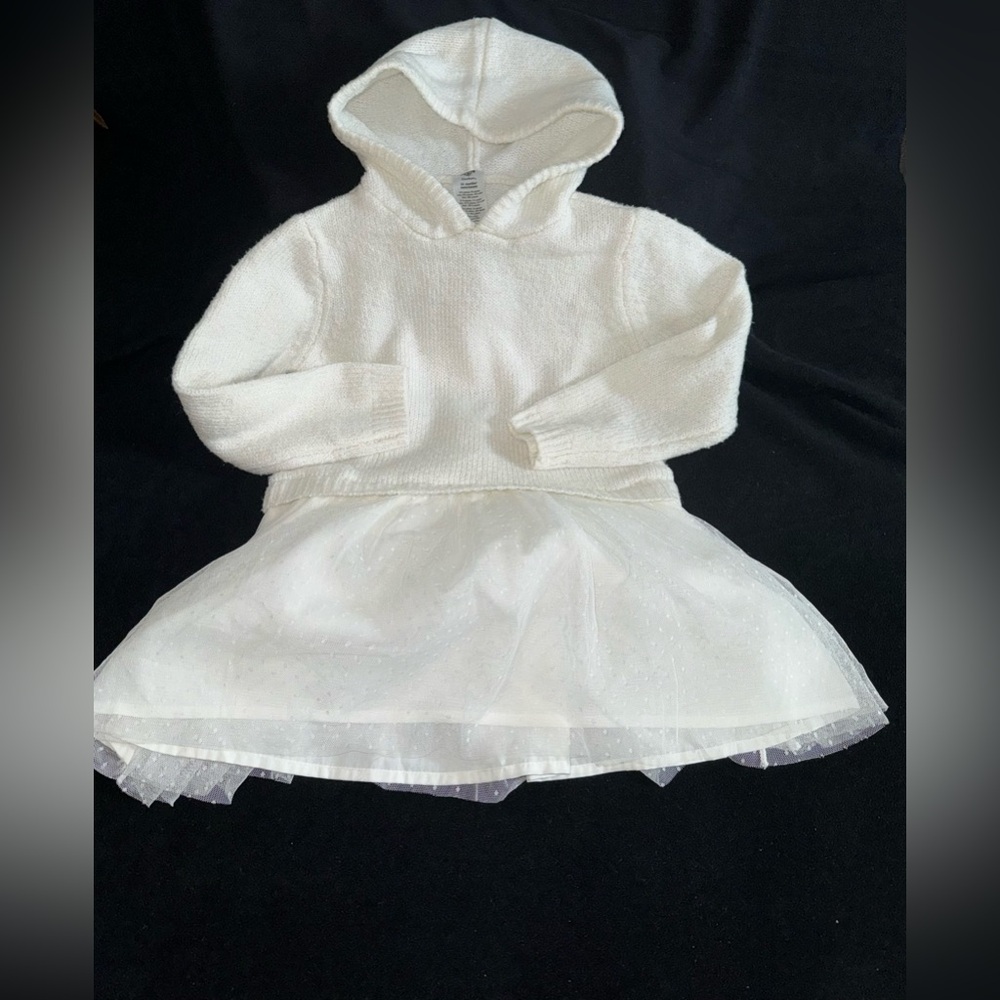 24 Mo Sweater Tulle Dress